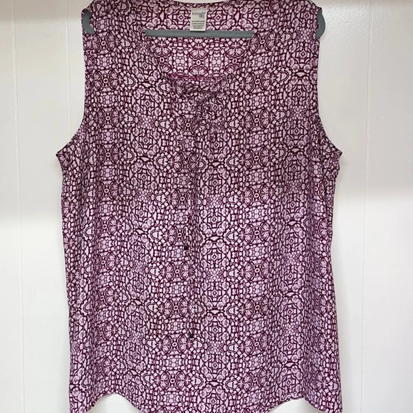 Terra & Sky plus Size Sleeveless Top - Picture 1 of 8